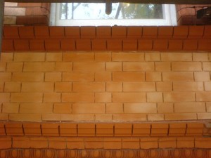 Brick repairs before repointing